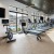 a gym with exercise equipment